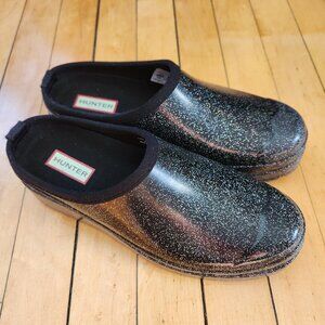 Hunter Glitter Clogs